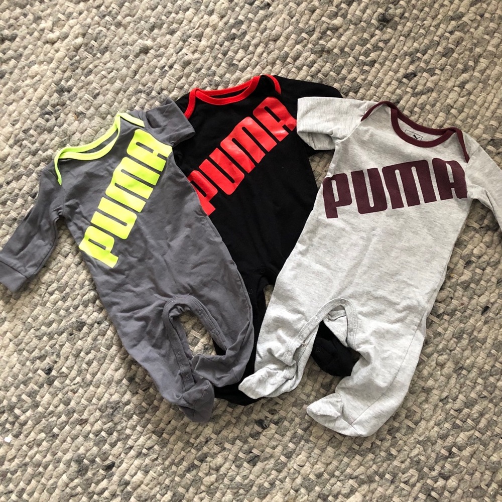 Puma bodysuit onesie bundle